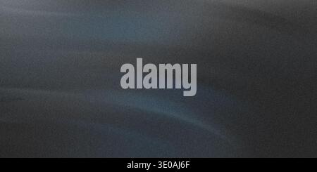 A detailed view of a dark, textured surface, possibly fabric or leather, featuring deep gray tones with hints of muted blue swirling through the cente Stock Photo