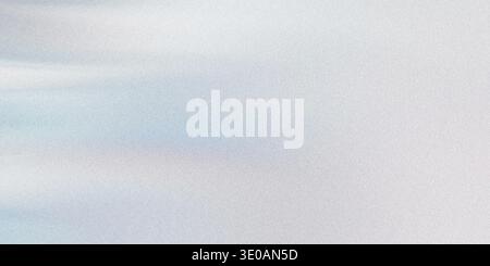 A soft abstract background displaying a subtle gradient primarily in light blue and white tones, overlaid with a fine, uniform grainy texture, suggest Stock Photo