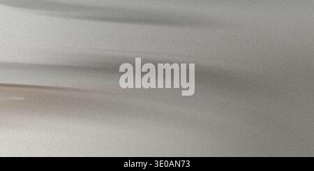 A close-up view of a textured, neutral gray or silver surface. Faint, horizontal bands of slightly lighter tones suggest motion or subtle lighting eff Stock Photo