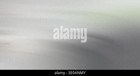 A textured abstract background in shades of silver and gray, characterized by a fine, grainy noise pattern. Light areas contrast with darker sections, Stock Photo