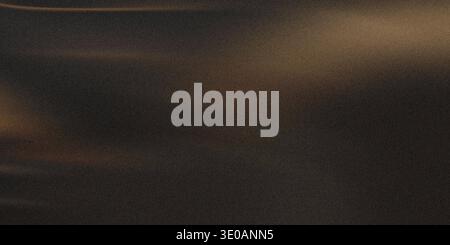 A dark, rich brown textured background featuring subtle horizontal streaks of golden light and fine digital noise, creating a moody and abstract surfa Stock Photo