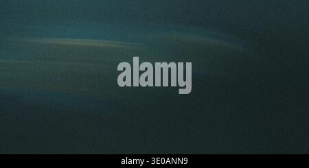 A dark, grainy background dominated by deep teal and dark green tones. A faint, lighter horizontal band crosses the middle, suggesting a distant horiz Stock Photo