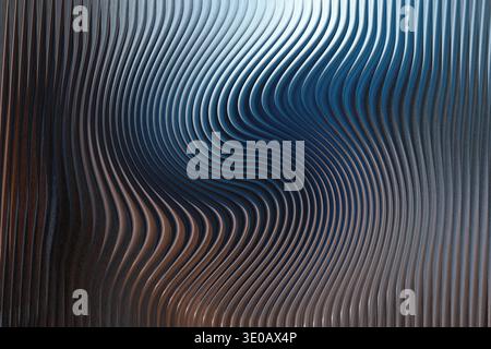 Abstract blurred image with shades of blue gray and white creating a soft dreamy and ethereal effect Stock Photo