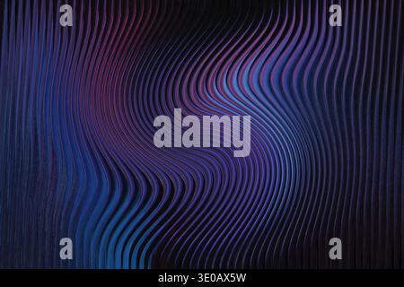 Abstract dark background with swirling blue and purple hues creating a dreamy cosmic atmosphere Stock Photo