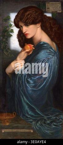 Dante Gabriel Rossetti - Proserpine 1874 Stock Photo - Alamy