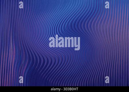 A softly blurred abstract background with swirling gradients of dark blues and subtle purple highlights Stock Photo