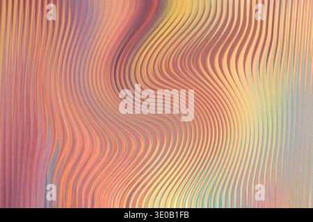 Abstract blurred background with streaks of yellow orange pink and purple creating a dynamic effect Stock Photo
