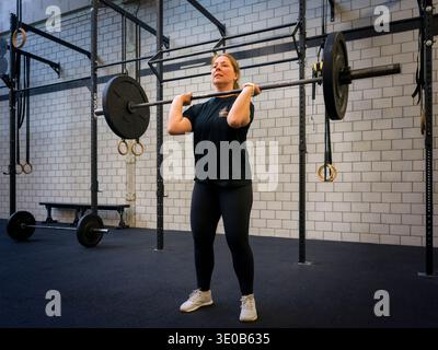 Sport at the Old Factory Flurlingen gym Stock Photo