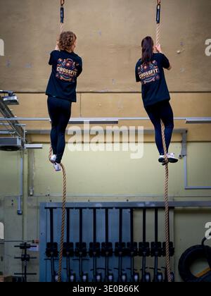 Sport at the Old Factory Flurlingen gym Stock Photo
