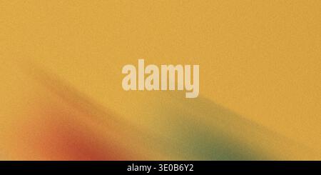 A textured yellow abstract background features a subtle gradient and grainy surface Stock Photo
