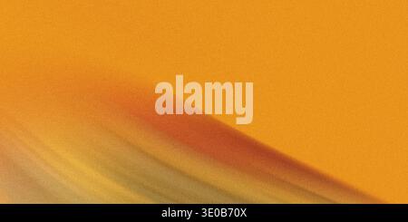 A grainy orange abstract background with a subtle gradient creates a warm and textured surface Stock Photo