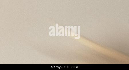 A subtle beige texture with a soft light gradient creates a minimalist and versatile background Stock Photo