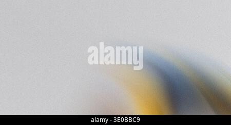 A neutral gray texture background features a soft gradient with subtle hints of blue and yellow Stock Photo