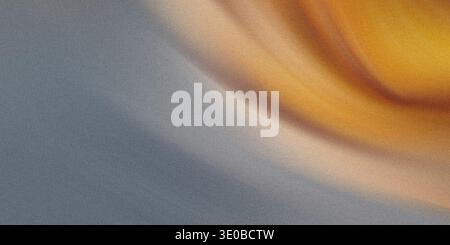 An abstract grainy texture with a gradient of yellow and gray creates a modern and colorful background Stock Photo