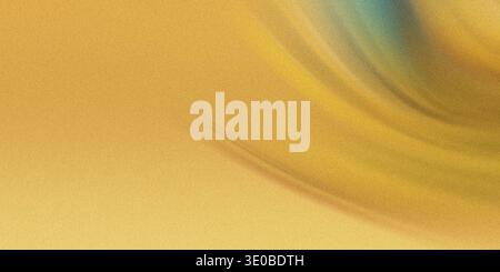 A golden gradient texture creates an abstract background with flowing lines and subtle light reflections Stock Photo