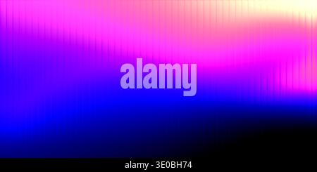 A vibrant abstract background transitions from deep blue to bright pink and yellow, with vertical lines creating a sense of movement and energy Stock Photo