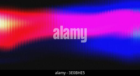 A vibrant abstract background features a luminous streak of red and pink light against a dark, grainy backdrop, creating a dynamic and energetic visua Stock Photo