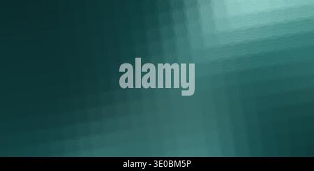 A gradient of teal and blue hues forms a textured abstract background with a subtle pixelated effect Stock Photo