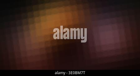 A dark, abstract background with a gradient of warm oranges and cool purples, creating a moody and atmospheric effect with a subtle hexagonal pattern Stock Photo