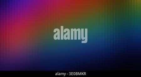 A vibrant gradient of colors transitions smoothly across the frame, creating a mesmerizing abstract background with a subtle vertical line pattern Stock Photo