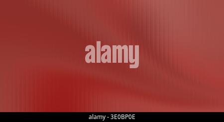 A deep red abstract background with subtle vertical lines and flowing curves, creating a sense of smooth texture and depth Stock Photo
