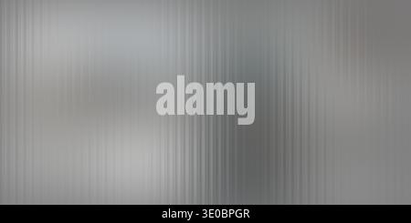 A brushed metal surface with vertical lines creates a textured background with a subtle gradient Stock Photo