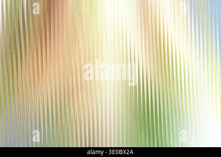A soft, blurred background with vertical lines of color, transitioning from warm tones to cool tones, creating a gentle and abstract visual effect Stock Photo