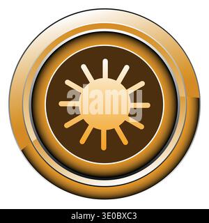 Graphic pictogram in a circle Stock Vector