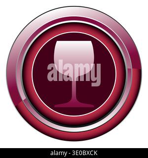 Graphic pictogram in a circle Stock Vector