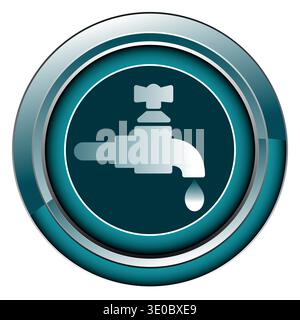 Graphic pictogram in a circle Stock Vector
