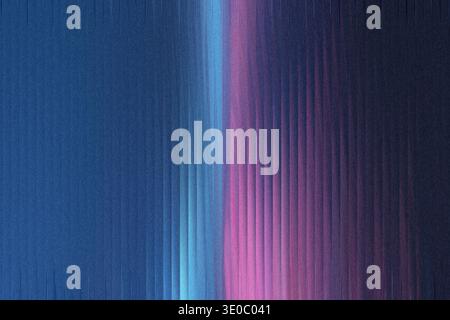 A dark blue background with vertical lines of light blue and pink, creating a textured and abstract gradient effect Stock Photo