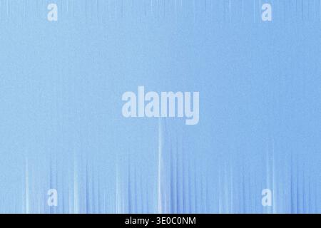 A soft, textured background with a subtle gradient of light blue, featuring a fine, speckled pattern and vertical lines at the bottom Stock Photo