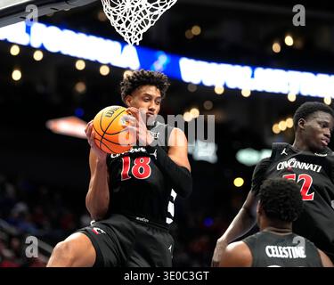 MAR 11 2026: Cincinnati Bearcats guard Day Day Thomas (1) is fouled in ...