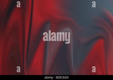 An abstract, heavily textured image dominated by deep reds and contrasting dark gray/black areas, resembling spray paint or a distressed surface. The Stock Photo