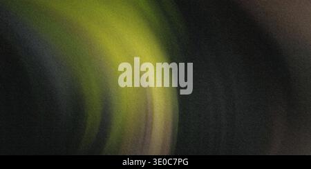 A digitally created image featuring a blurred, abstract design. Dominated by a yellow-green gradient transitioning into dark greens and blacks. Stock Photo