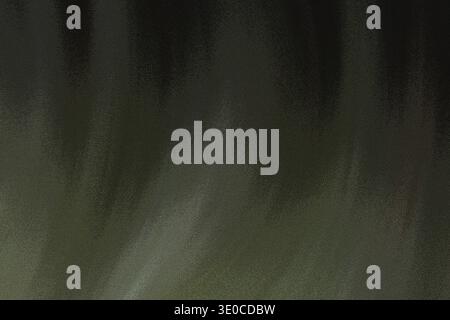 An abstract image featuring a vertical gradient blending dark green and black shades. The texture appears somewhat smoky or fluid, creating a moody at Stock Photo