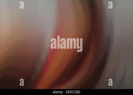 An abstract image featuring blurred swirls of red and white, creating a sense of movement and fluidity. The colors blend seamlessly, forming a visuall Stock Photo