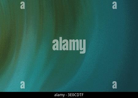 A blurry image featuring a vertical gradient transitioning from a pale olive green to a deep teal. The texture is smooth with subtle variations in sha Stock Photo