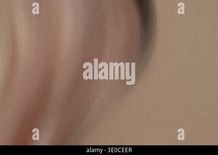 The image shows a blurred close-up view of a fabric with light brown and beige tones. The texture is soft and slightly out of focus, creating a dreamy Stock Photo