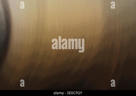 The image shows an out-of-focus view of a surface with a gradient of dark brown to light beige. The texture appears somewhat fibrous or linear. The ov Stock Photo