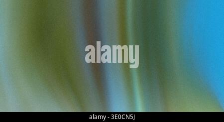 A digitally created image featuring blurred vertical lines in shades of green transitioning to blue. The effect is smooth and abstract. Stock Photo