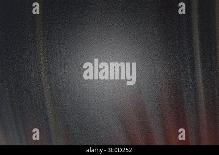An abstract image featuring predominantly dark vertical lines, a central lighter area, and subtle reddish tones at the bottom. The texture appears sli Stock Photo