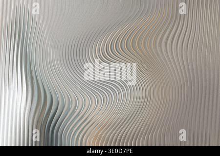 A blurry abstract image showing a mix of white gray and some green tones in a soft diffused manner Stock Photo