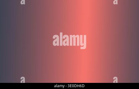 Coral Glow Blue Smooth Gradient Abstract Background Stock Vector