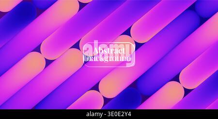 Neon pink tech lines on dark abstract background. Futuristic digital pattern with violet gradients, geometric shapes, and dynamic curves for modern Stock Vector