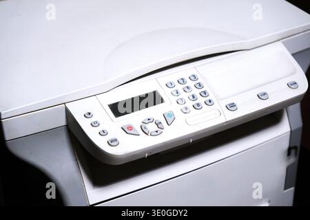 Multifunction printer for printing scanning and copying Stock Photo