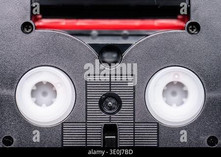 Gothenburg, Sweden - March 30 2023: Detail of a 60 minute Sony MiniDV digital tape cassette Stock Photo