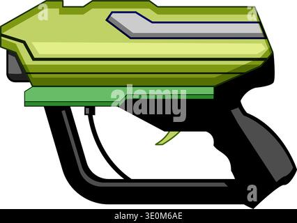 Sci fi light gun for kids playing Stock Vector