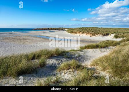 Tiree; Balevullin Traigh Baile a Mhuilinn; Scotland; UK Stock Photo