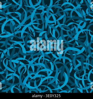 Abstract seamless pattern with grunge texture. Urban repeated backdrop Stock Vector